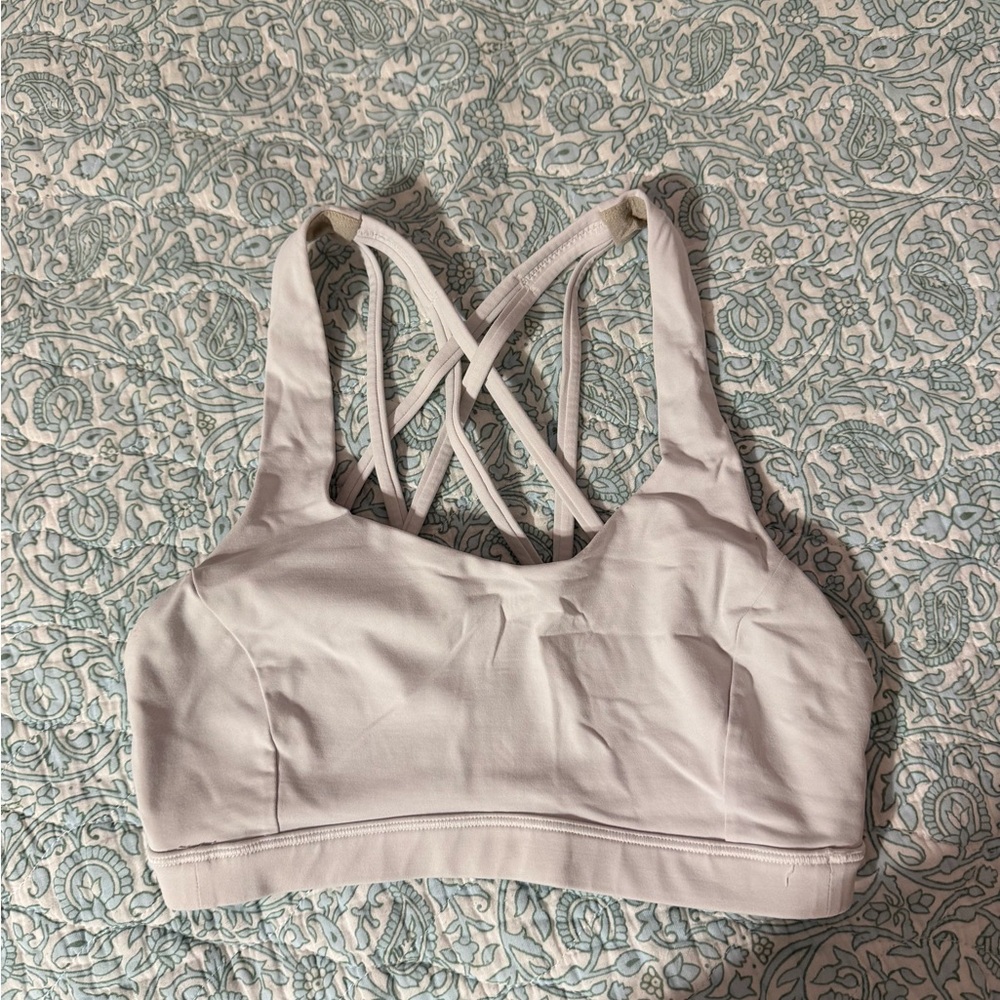 Lululemon Athletica White Sports Bra